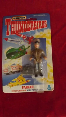 THUNDERBIRDS MATCHBOX  PARKER FIGURE LIKE NEW IN PACKAGE - Image 1 of 2