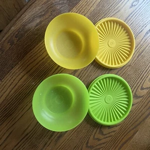 Lote de 2 cuencos con tapa B-5Tupperware - Imagen 1 de 9