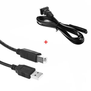USB Cable +Power Cord for Canon Pixma MG2920 MG3029 MG3220 MG3620 MG5420 Printer - Picture 1 of 7