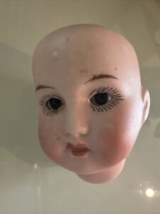 Vintage E & S Germany 17/0 Small Porcelain Doll's Head