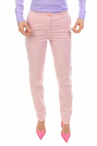 Armani Exchange Damenhose neu ohne Etikett Gr. 0 XS rosa Baumwollmischung Gürtelschlaufen Stretch - Bild 1 von 12