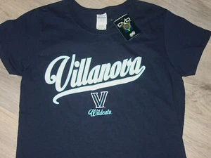 NOVA VILLANOVA Univ WILDCATS Women Cap Sleeve T-Shirt NWT NEW sz... MEDIUM - Picture 1 of 9