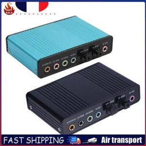 USB 6 Channel 5.1 External Optical Audio Sound Card for Notebook PC # - Photo 1/14