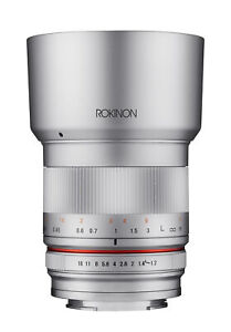Rokinon 35mm F1.2 High Speed Wide Angle Lens (Fujifilm X Silver)