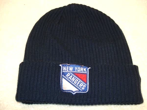 NHL Fanatics NEW YORK RANGERS KNIT CUFF Hat Cap. Dark NAVY. OSFA Original 6 - Picture 1 of 3