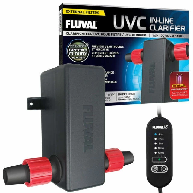 Fluval A203 UVC In-Line Clarifier Steriliser Unit