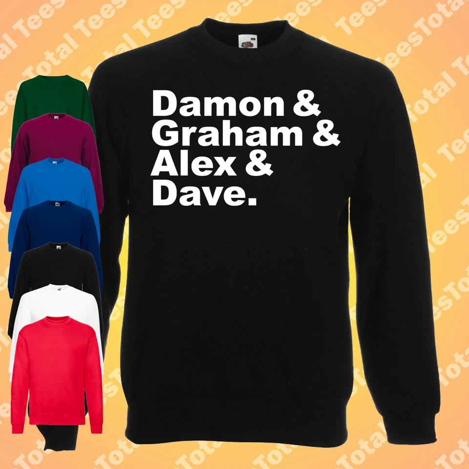 Blur 2023 Reunion Jumper | Damon Albarn | Indie | Britpop | Oasis - Image 1 of 1
