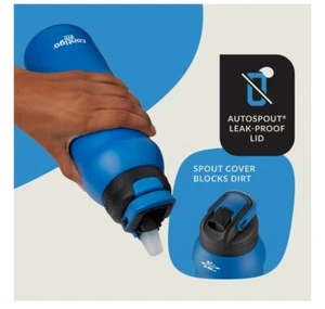 Contigo Fit Autospout Leak Proof Water Bottle 32oz AMP Blue - Picture 1 of 5