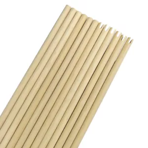 50pcs Archery Wood Arrows Shafts 80CM Indonesia White Wooden Bow DIY Handmade - Picture 1 of 6
