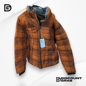Alpine Design Men's Down Puffer Jacket Rustic Plaid (Size Large) - Picture 1 of 4
