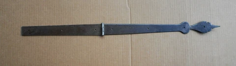 NEW hand forged blacksmith door cabinet HASP Cover