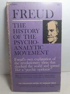 Freud History of the Psycho-Analytic Movement Sigmund Freud P/B 1963 - Picture 1 of 4