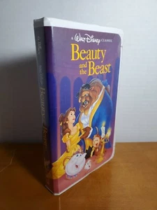 Beauty And The Beast VHS Tape 1992 Walt Disney's Black Diamond Classic-1325 RARE - Picture 1 of 8
