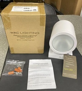 WAC Lighting WS-W2605 Tube 5" Tall 1 Light LED Outdoor Wall - White - Picture 1 of 5