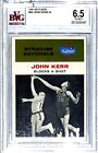 1961 62 Fleer John Kerr Basketball Card Syracuse National Beckett Bvg 65 Ex Mt And 