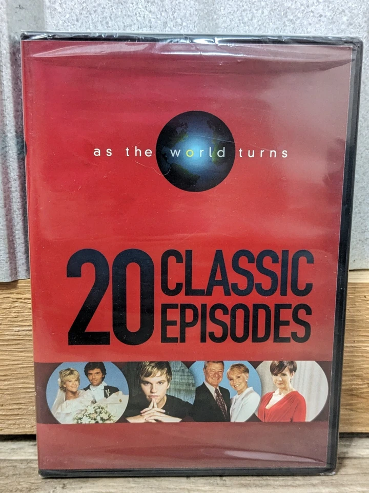 NOS As the World Turns: 20 Classic Episodes  4 Disc DVD Set New & Sealed 15hrs Foto 1 de 4