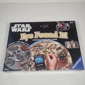 Star Wars Eye Found It Hidden Picture Game Ravensburger Boardgame - New & Sealed - Picture 1 of 6