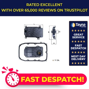 Automatic GearBox Oil Filter fits AUDI Q7 4L 4.2D 09 to 15 Transmission Mahle - Picture 1 of 8