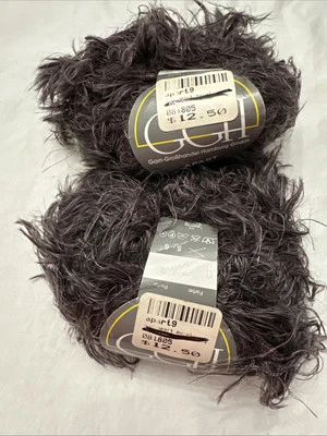 Vintage GGH APART Purple Long Hair 2 Balls - Image 1 of 4