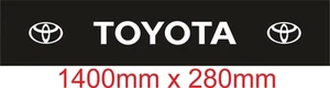 Calcomanía calidad parabrisas tira solar coche, Toyota - Imagen 1 de 4