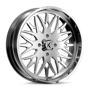 Rueda UTV 24x7 KG1 KU014 forjada tridente pulida 4x156 (0 mm) - Imagen 1 de 5