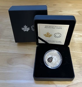 1 oz. Reine Silbermünze - Bejeweled Bugs: Ladybug - Auflage: 3.000 (2020) 20$ - Bild 1 von 6