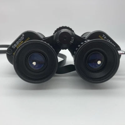 TASCO Model 101 Zoom Binoculars in Case 7X-15X35 325Ft at 1000 yards AT 7X Japan - Image 1 of 4