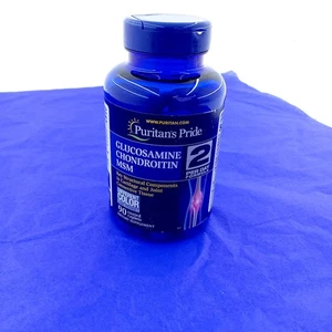 Puritans Pride 2 Per Day Glucosamine, Chondroitin & MSM x 90 - Picture 1 of 3