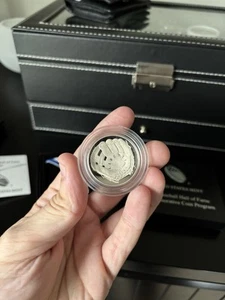 2014 National Baseball Hall of Fame BU HALF DOLLAR US Mint Clad UNC Coin Box COA - Picture 1 of 4