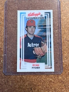 Béisbol Kelloggs 1983 3-D Super Stars # 31 Nolan Ryan - Imagen 1 de 2