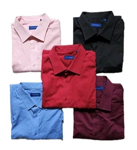 Peter England Shirts x5 Job Lot All New and Unworn Mens XXXL - 19 Inch Collar - Picture 1 of 16