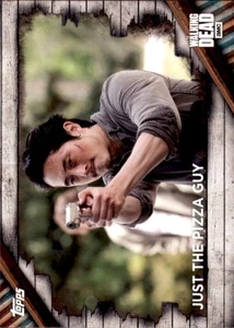 2017 Topps The Walking Dead Season 6 Trading Card #5 Just the Pizza Guy - Picture 1 of 2
