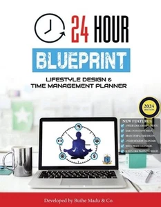 24 Hour Blueprint Planner by Buihe Madu Paperback Book - Picture 1 of 1