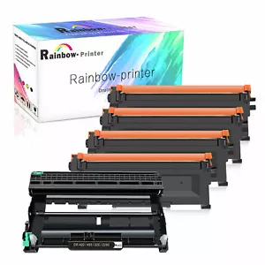 4x Toner + 1x Drum For Brother TN-450 DR-420 HL-2130 HL-2132 MFC-7460DN DCP-7055 - Picture 1 of 5