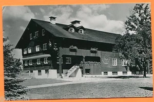 Kohler, WI, Blick auf Pfadfinderhaus, Waelderhaus, altes Echtfoto ca. 1940er Jahre - Bild 1 von 3