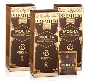 3 Boxes of Organo Gold Ganoderma Gourmet - Gourmet Cafe Mocha (15 sachets per bo - Picture 1 of 1