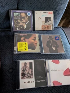 MILES DAVIS 6 CD LOT Compact Jazz Love Songs Aura Sorcerer Bye Blackbird Cookin' - Picture 1 of 3