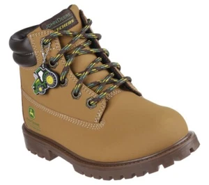 BOTAS SKECHERS KIDS John Deere: Power Reach - Resistente-Dozer 407056L WTN - Imagen 1 de 5