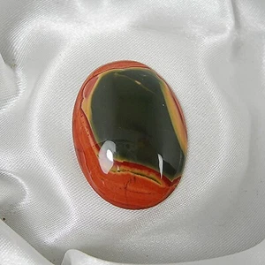 30x22mm Oval Cabochon Natural Sardonyx Onyx Gemstone Loose 24.25 carats, #6 - Picture 1 of 7