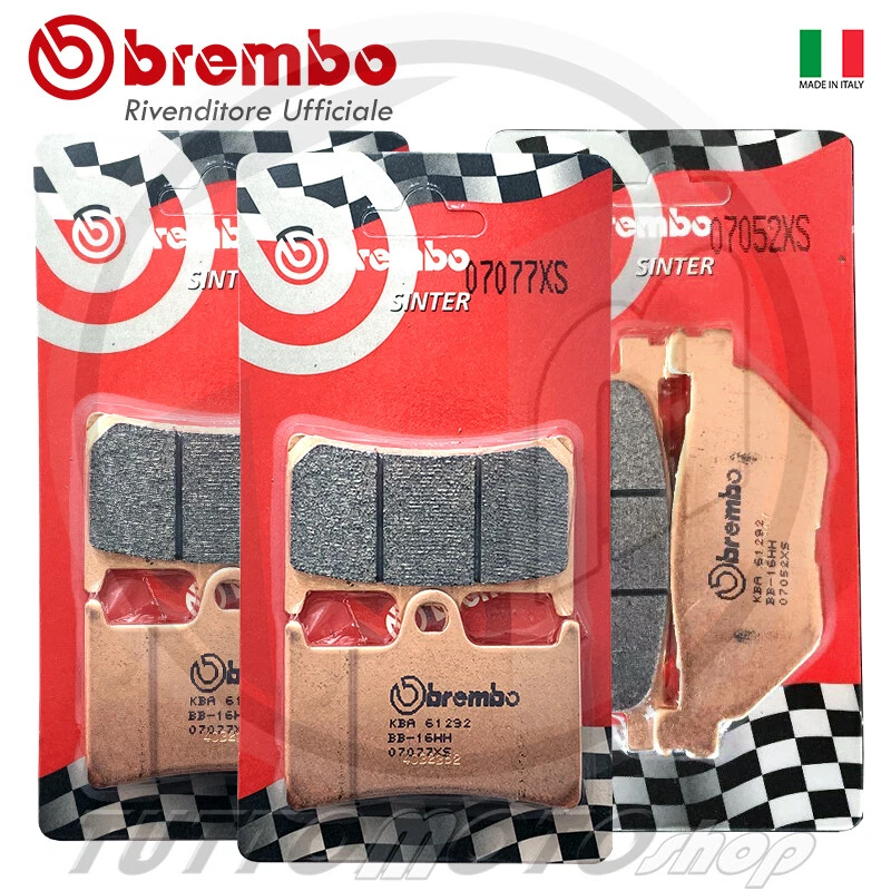 Kit Pastiglie YAMAHA TMAX 560 2020 2021 2022 2023 T-MAX BREMBO Sinter Ant Post - Immagine 1 di 1
