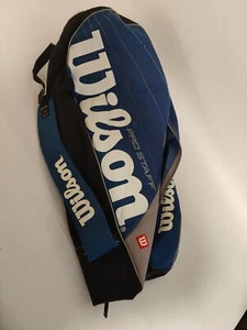 Wilson Pro Staff Schlägertasche blau (beschädigt) - Bild 1 von 3