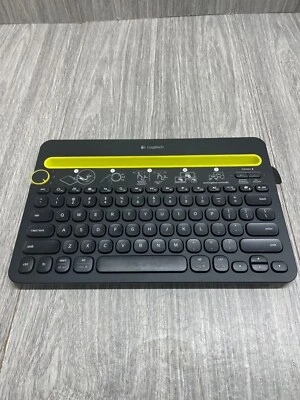 Logitech K480 Universal Mini Multi-Device Wireless Keyboard Black - Image 1 of 4