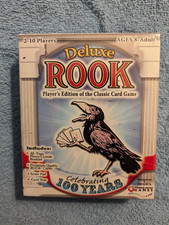 Deluxe Rook Classic Card Game Factory Sealed 2-10 players  Ages 8 - Adult
