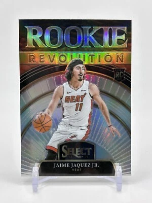 2023-24 Panini Select - Rookie Revolution Silver Prizm #23 Jaime Jaquez Jr. (RC) - Image 1 of 4