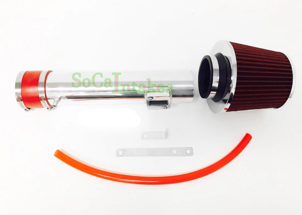 Kit y filtro de sistema de admisión de aire rojo para Honda Ridgeline 2009-2013 3,5 L V6 Foto 1 de 1