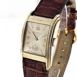 Raro Bulova - Modello Driver - Placcato Oro - Unisex - 1960 - Bild 1 von 12