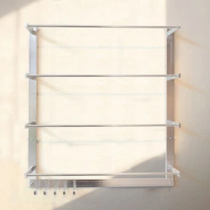 Nastri da Parete Rotolo Portaoggetti Organizzatore Nastro Filo Bobina Rack 4 Aste - Foto 1 di 9