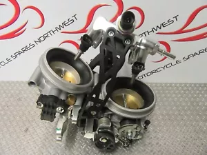 ERIK BUELL RACING EBR 1190SX 2017 KOMPLETT DROSSELKLAPPENSTUTZEN & OBERE EINSPRITZDÜSEN BK343 - Bild 1 von 7