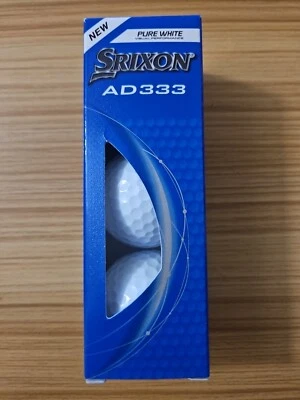 Srixon AD333 Golf Ball, ‎Men's, 3 Ball Pack  - White  - Image 1 of 4