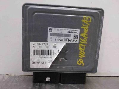 AUDI A3 2016 2,0 L OEM motor de gasolina módulo de control informático ecu 06K907425B 17 18 Foto 1 de 4